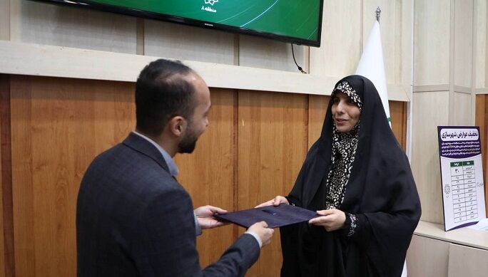 سرپرست روابط عمومی شهرداری منطقه ۸ تهران منصوب شد