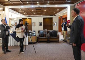 استودیو خبری پی‌آر در همایش حرفه‌ای‌گرایی در روابط عمومی