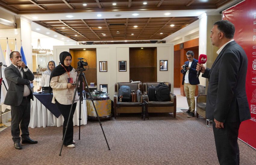 استودیو خبری پی‌آر در همایش حرفه‌ای‌گرایی در روابط عمومی